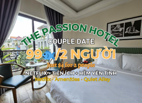 THE PASSION AIRPORT - ƯU ĐÃI 99K/giờ đầu tiên, cho bạn một không gian hẹn hò hoàn hảo ngay giữa Sài Gòn!