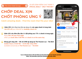 CHỚP DEAL XỊN – CHỐT PHÒNG ƯNG Ý - CHỈ TỪ 299K