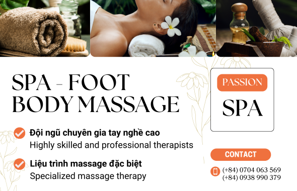 ƯU ĐÃI KHUNG GIỜ VÀNG CHỈ 119K TẠI PASSION SPA