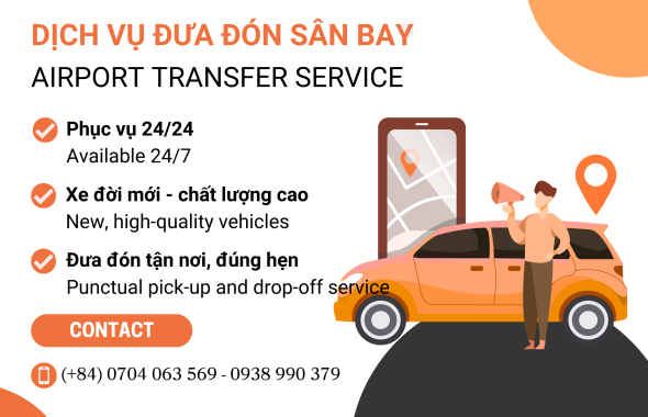 Dịch Vụ Đưa Đón Sân Bay Chuyên Nghiệp, Giá Tốt Tại The One Hotel