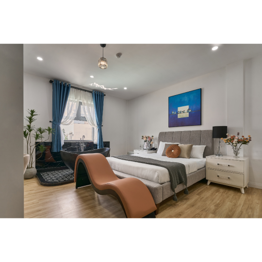 CN8 - Phòng Sky View có bồn tắm
